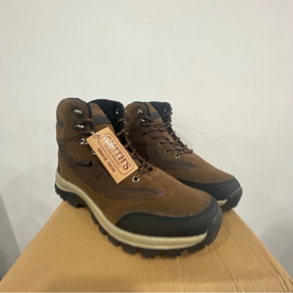 Smith's Men's Premium Water-Resistant Hiking Boots - Brown - Size US 11 - Picture 4 of 7
